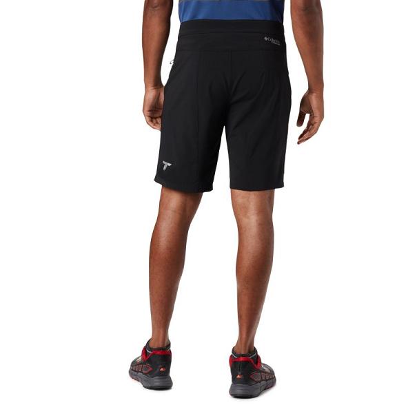 Columbia Titan Pass Shorts Black For Men's NZ7846 New Zealand